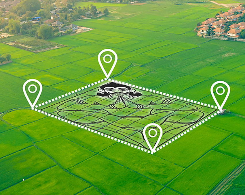 285 Gaz corner plot on 35 ft road